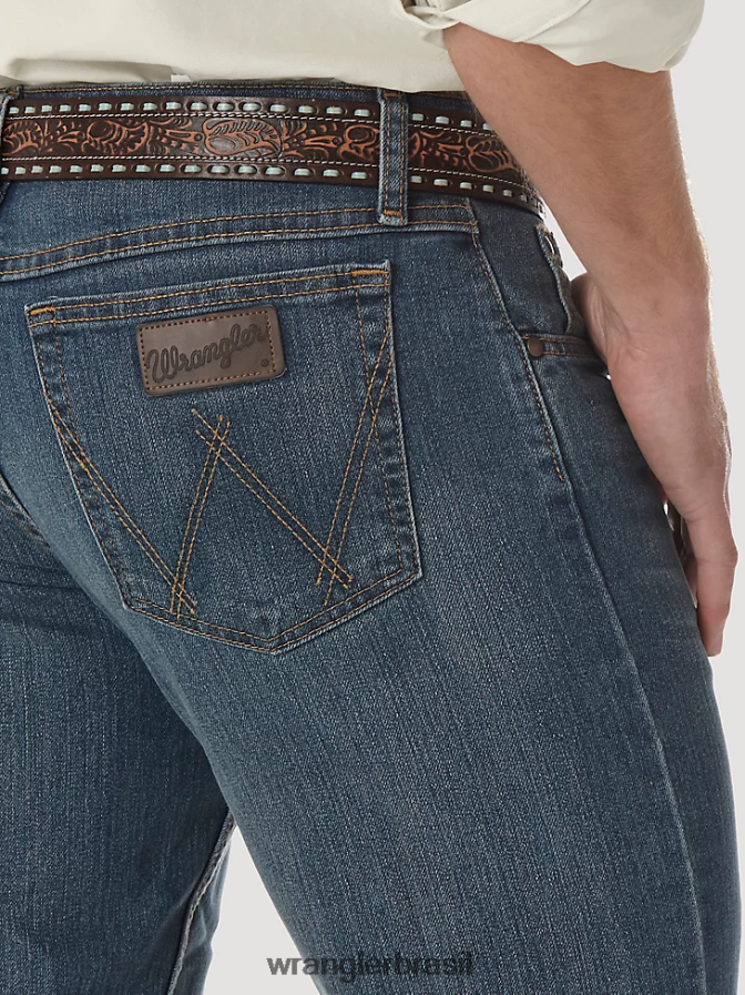 Wrangler 20x jeans slim de competição advanced comfort 02 barril (02macba) homens roupas 00LN6N135