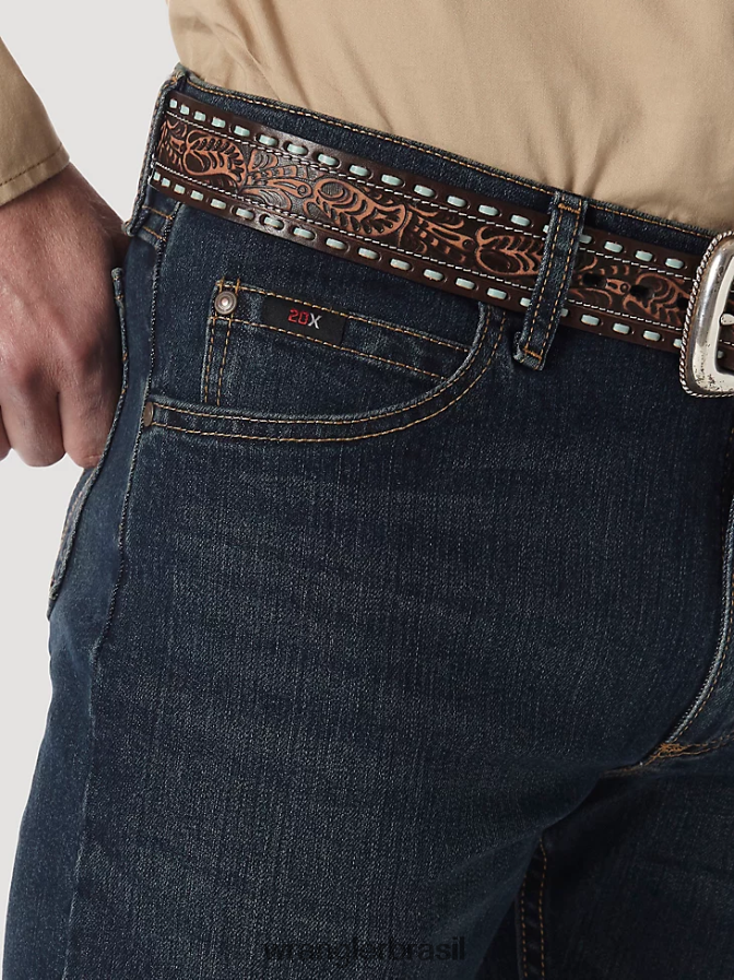 Wrangler 20x jeans slim de competição advanced comfort 02 cerveja de raiz (02macrb) homens roupas 00LN6N134