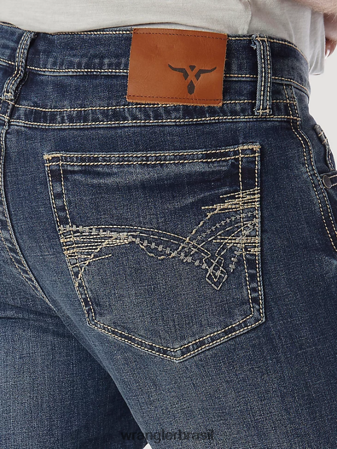 Wrangler 20x não Calça jeans bootcut 42 vintage trecho de conforto midland (42mwxmd) homens roupas 00LN6N17
