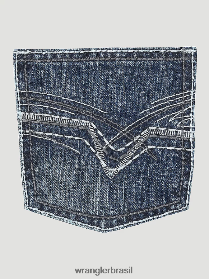 Wrangler Jeans 20x vintage bootcut slim fit lago do desfiladeiro (42bwxcl) Rapazes roupas 00LN6N939