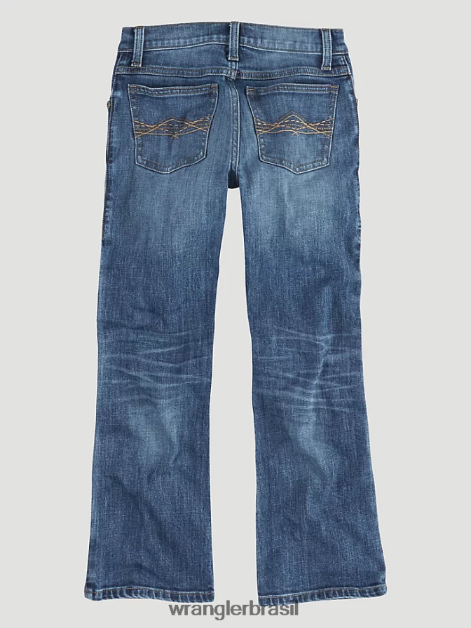 Wrangler Jeans 20x vintage bootcut slim fit passeio de trilha (112322508t) Rapazes roupas 00LN6N980