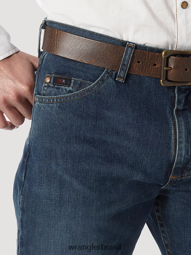 Wrangler Jeans de competição 20x 01 lavagem de rio (01mwxrw) homens roupas 00LN6N77