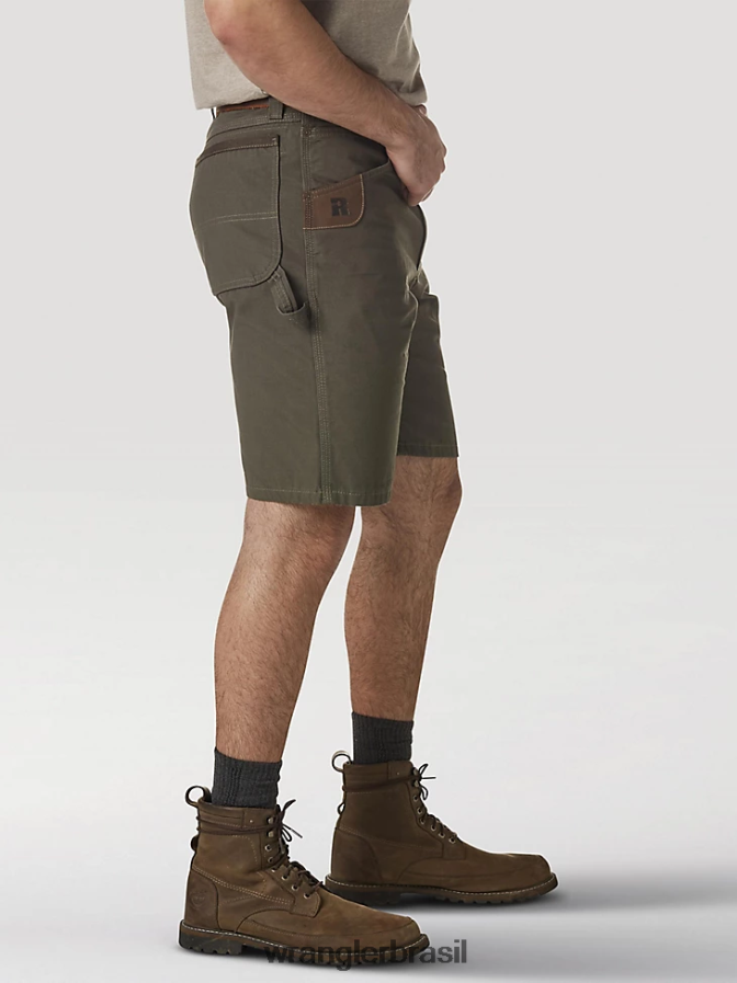 Wrangler Riggs Workwear Carpenter Shorts loden (3w320ld) homens roupas 00LN6N545