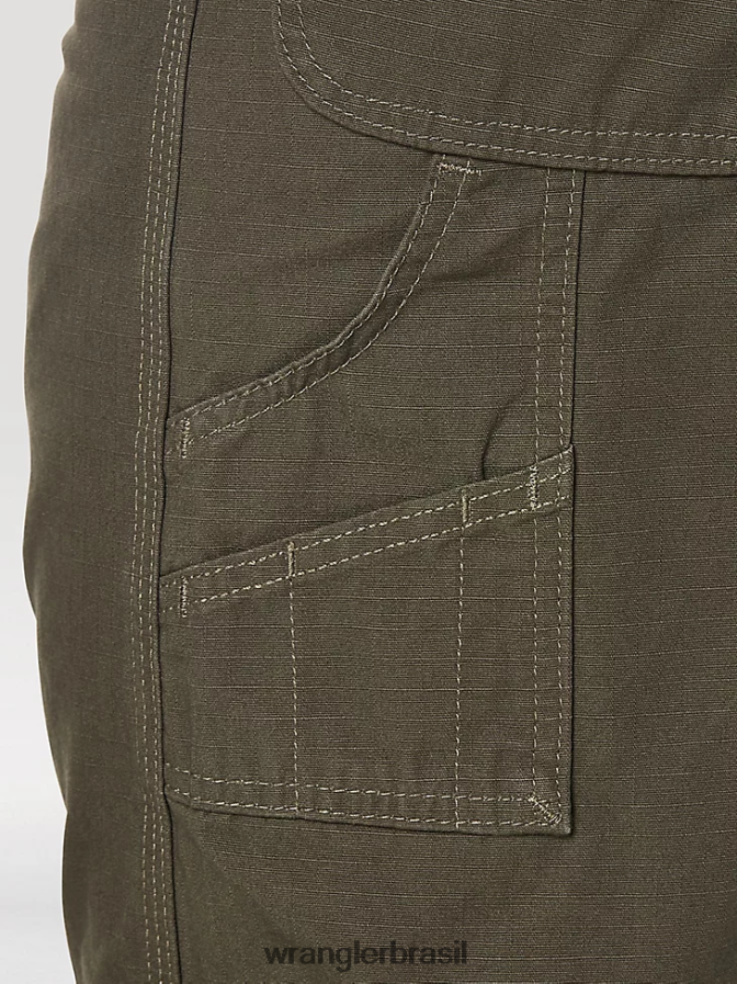 Wrangler Riggs Workwear Carpenter Shorts loden (3w320ld) homens roupas 00LN6N545