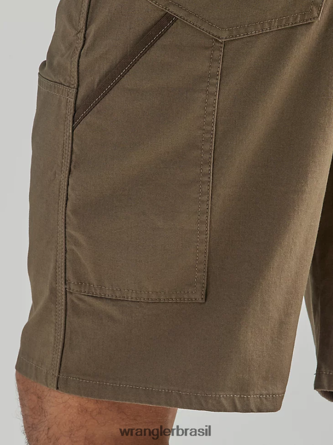 Wrangler Riggs Workwear Utility Shorts Relaxado castanho claro (112325409) homens roupas 00LN6N675