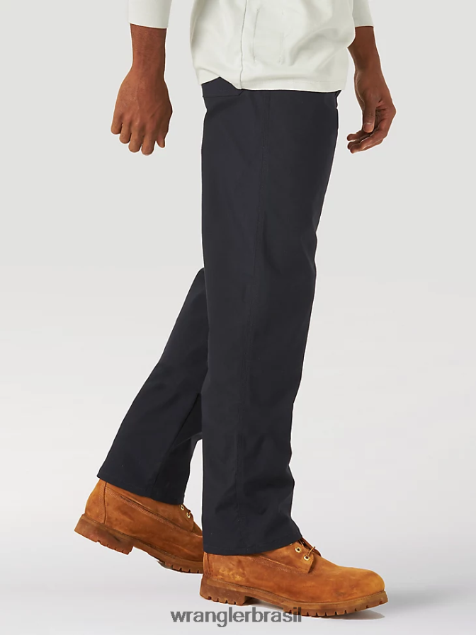 Wrangler Riggs Workwear fr calça de carpinteiro resistente a chamas marinha (fr3wacb) homens roupas 00LN6N264