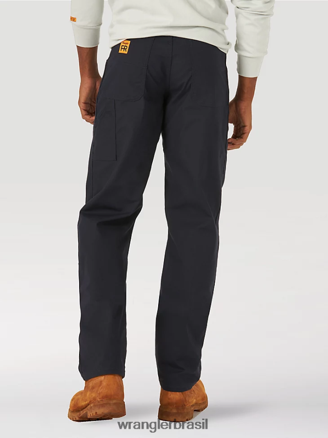 Wrangler Riggs Workwear fr calça de carpinteiro resistente a chamas marinha (fr3wacb) homens roupas 00LN6N264