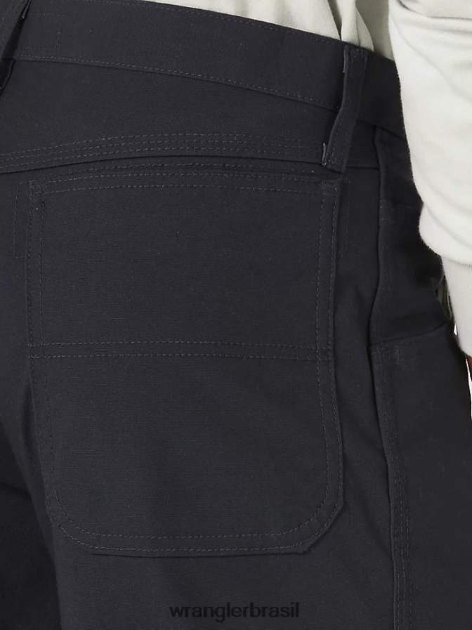 Wrangler Riggs Workwear fr calça de carpinteiro resistente a chamas marinha (fr3wacb) homens roupas 00LN6N264