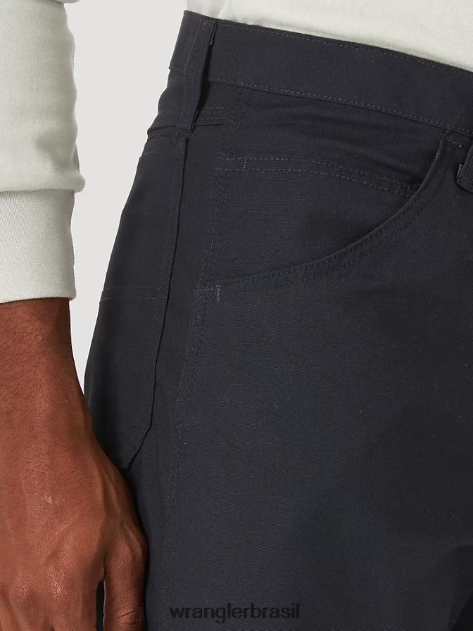 Wrangler Riggs Workwear fr calça de carpinteiro resistente a chamas marinha (fr3wacb) homens roupas 00LN6N264
