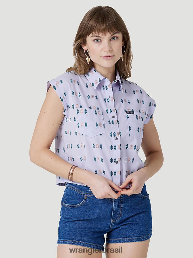 Wrangler atg by camiseta com capuz oceano (112331283) mulheres roupas 00LN6N900