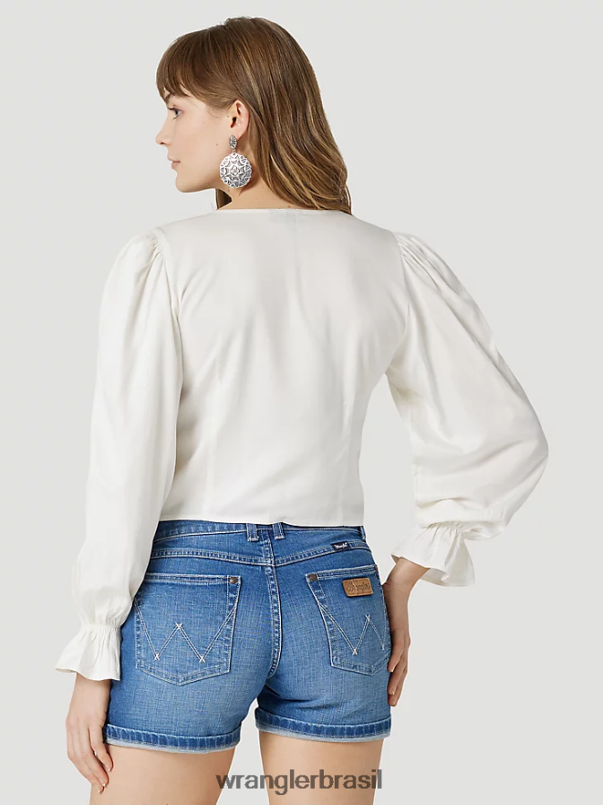 Wrangler atg by camiseta com capuz oceano (112331283) mulheres roupas 00LN6N900