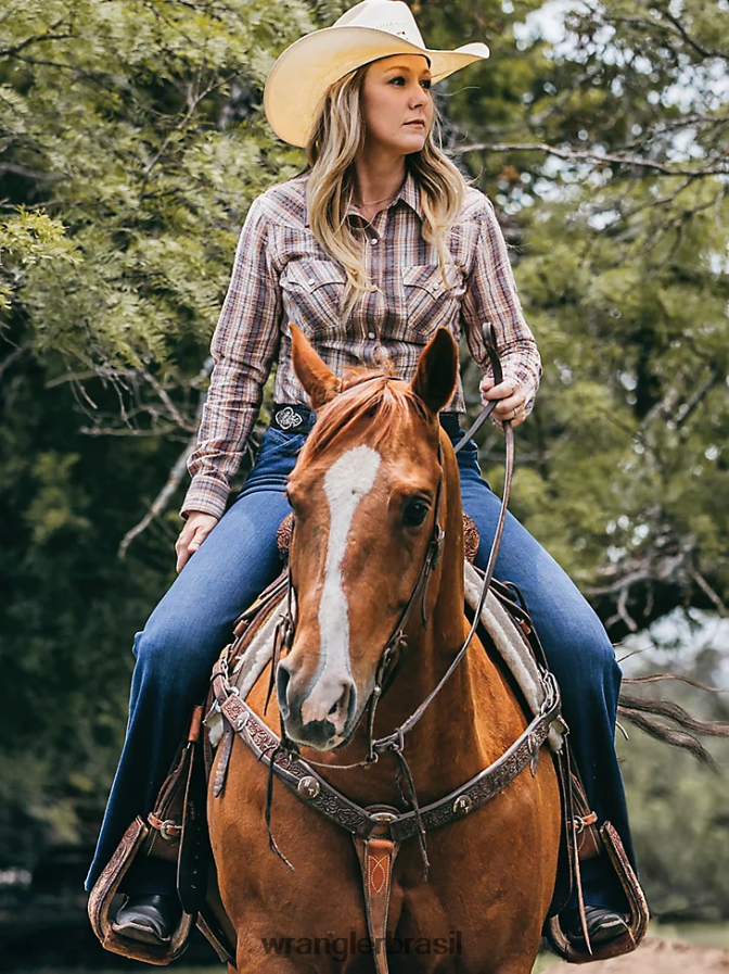 Wrangler atg by camiseta com capuz oceano (112331283) mulheres roupas 00LN6N900