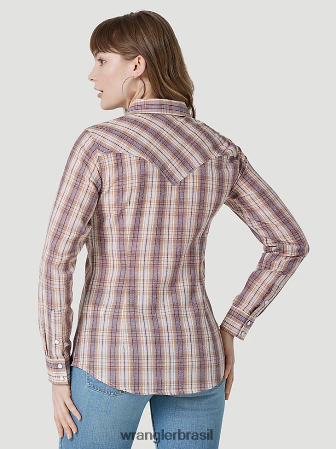 Wrangler atg by camiseta com capuz oceano (112331283) mulheres roupas 00LN6N900