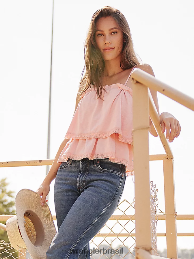 Wrangler atg by camiseta com capuz oceano (112331283) mulheres roupas 00LN6N900