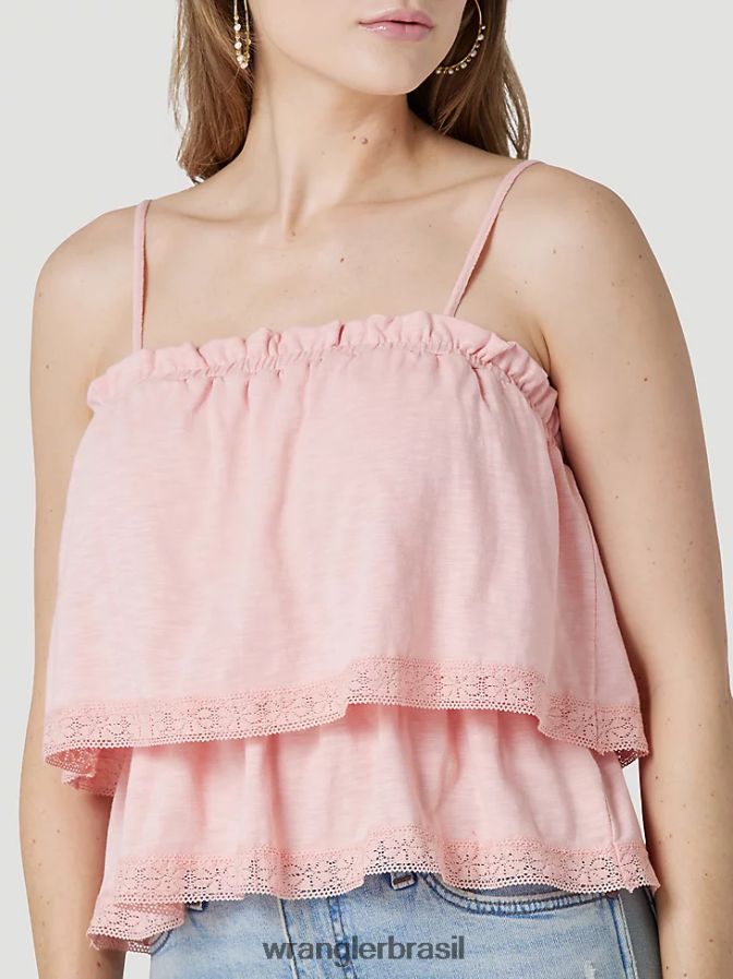 Wrangler atg by camiseta com capuz oceano (112331283) mulheres roupas 00LN6N900