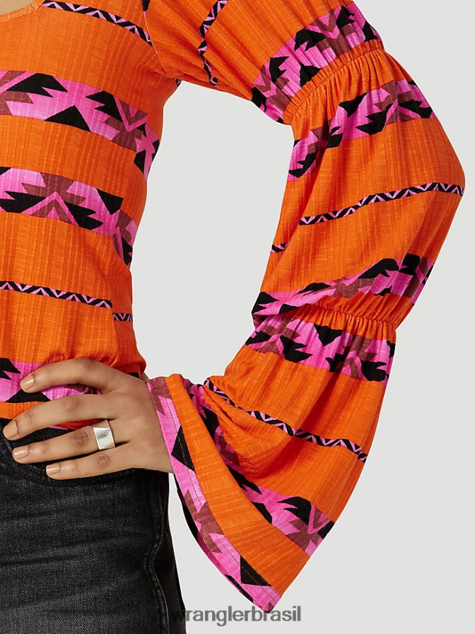 Wrangler atg by camiseta com capuz oceano (112331283) mulheres roupas 00LN6N900