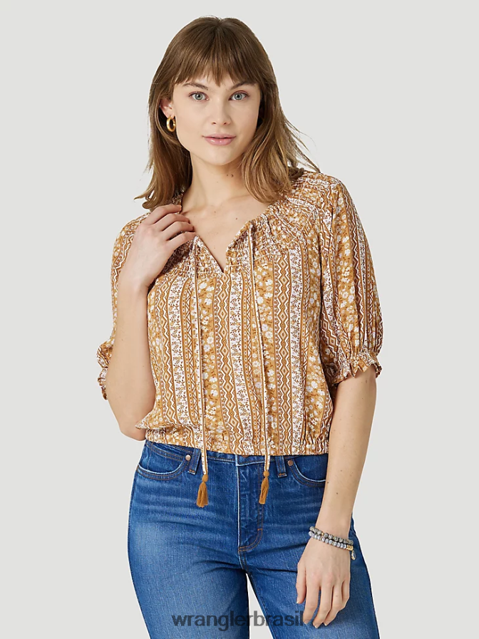 Wrangler atg by camiseta com capuz oceano (112331283) mulheres roupas 00LN6N900