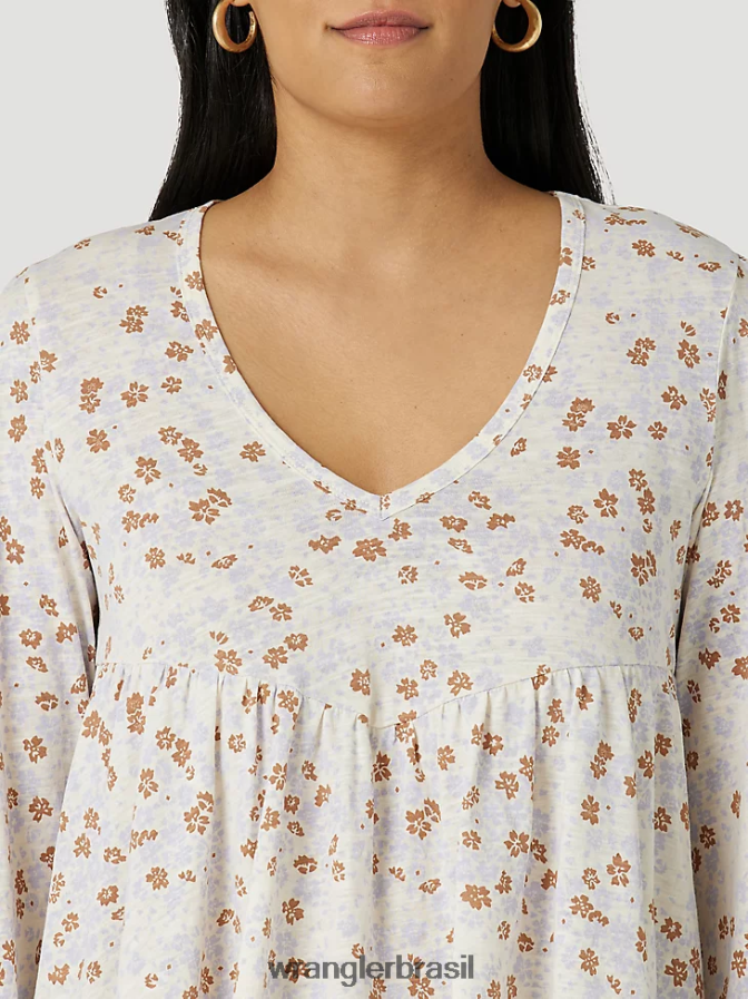 Wrangler atg by camiseta com capuz oceano (112331283) mulheres roupas 00LN6N900