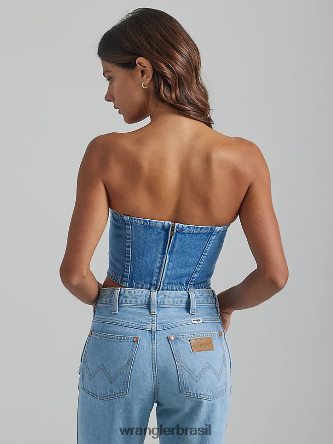 Wrangler atg by camiseta com capuz oceano (112331283) mulheres roupas 00LN6N900