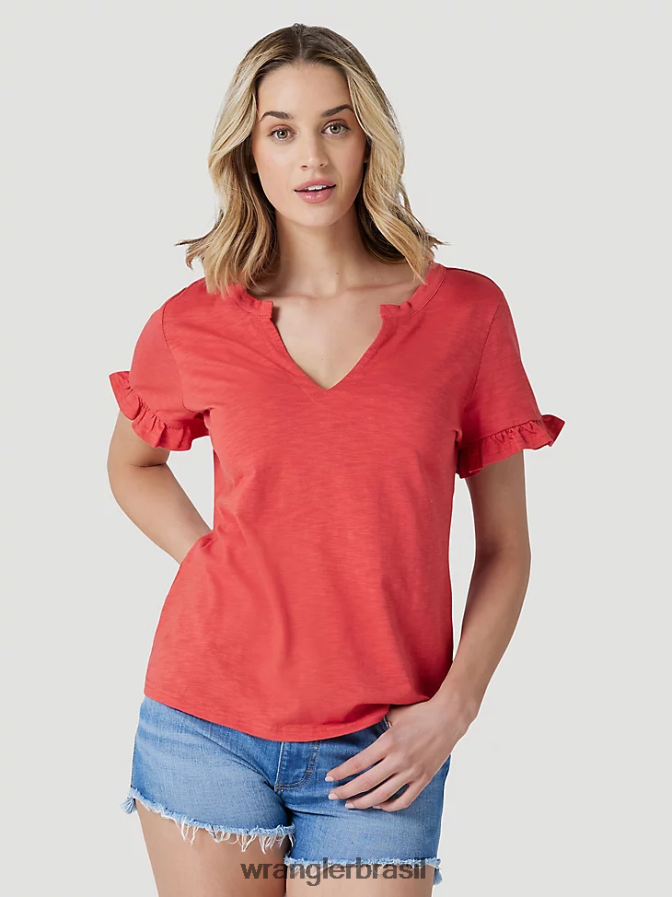 Wrangler atg by camiseta com capuz oceano (112331283) mulheres roupas 00LN6N900