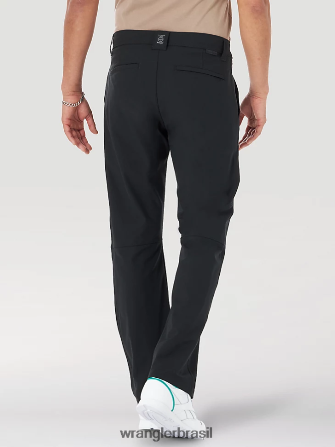 Wrangler atg fwds chino preto azeviche (ns818jb) homens roupas 00LN6N257