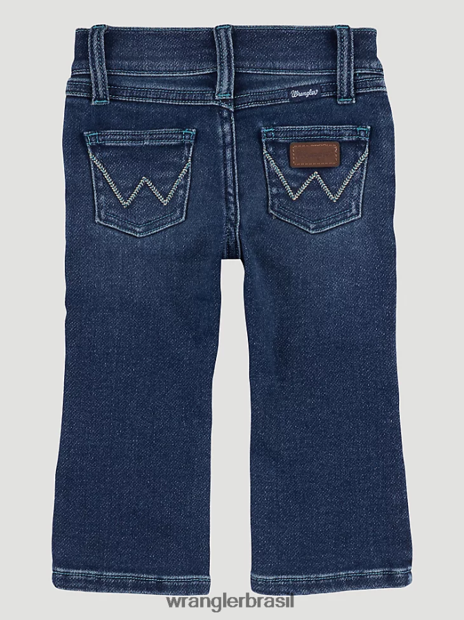 Wrangler body de manga curta western snap pôr do sol azul (112329293) Rapazes roupas 00LN6N1069