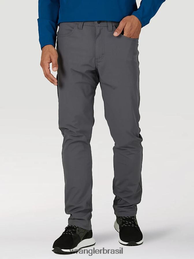 Wrangler calça atg fwds cinco bolsos portão de ferro (10ns808ig) homens roupas 00LN6N649