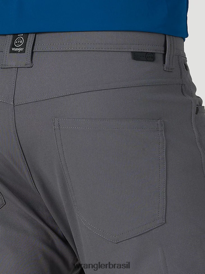 Wrangler calça atg fwds cinco bolsos portão de ferro (10ns808ig) homens roupas 00LN6N649