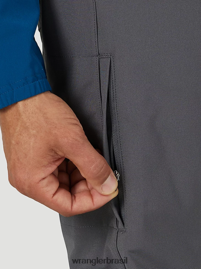 Wrangler calça atg fwds cinco bolsos portão de ferro (10ns808ig) homens roupas 00LN6N649