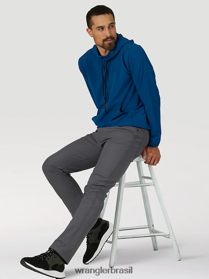 Wrangler calça atg fwds cinco bolsos portão de ferro (10ns808ig) homens roupas 00LN6N649