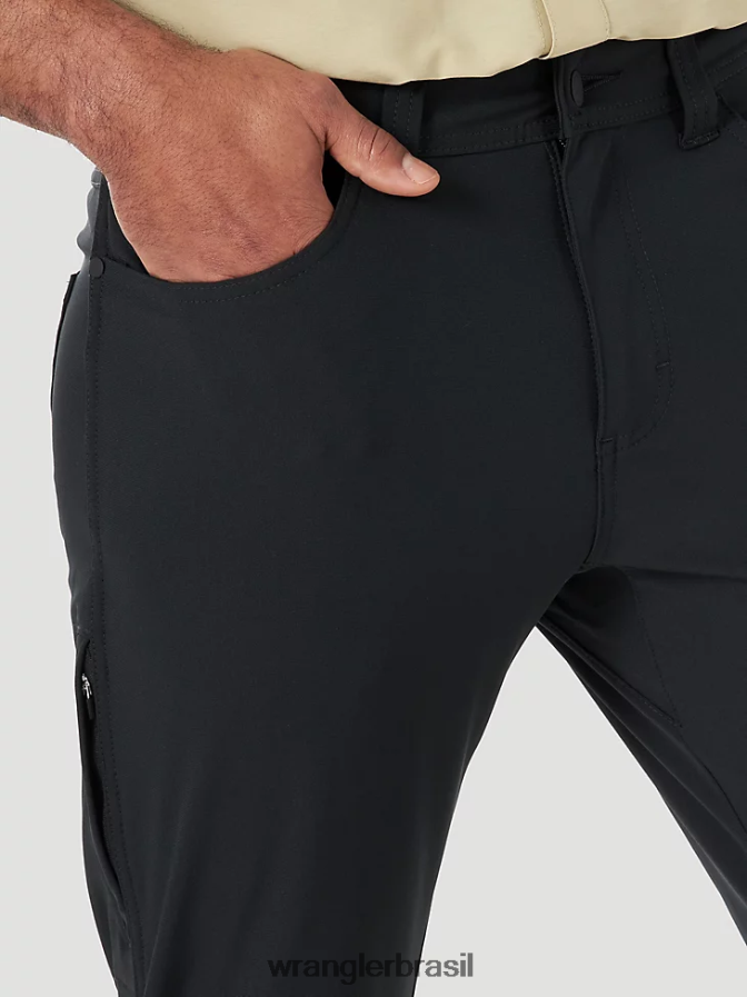 Wrangler calça atg fwds cinco bolsos preto azeviche (ns808jb) homens roupas 00LN6N254