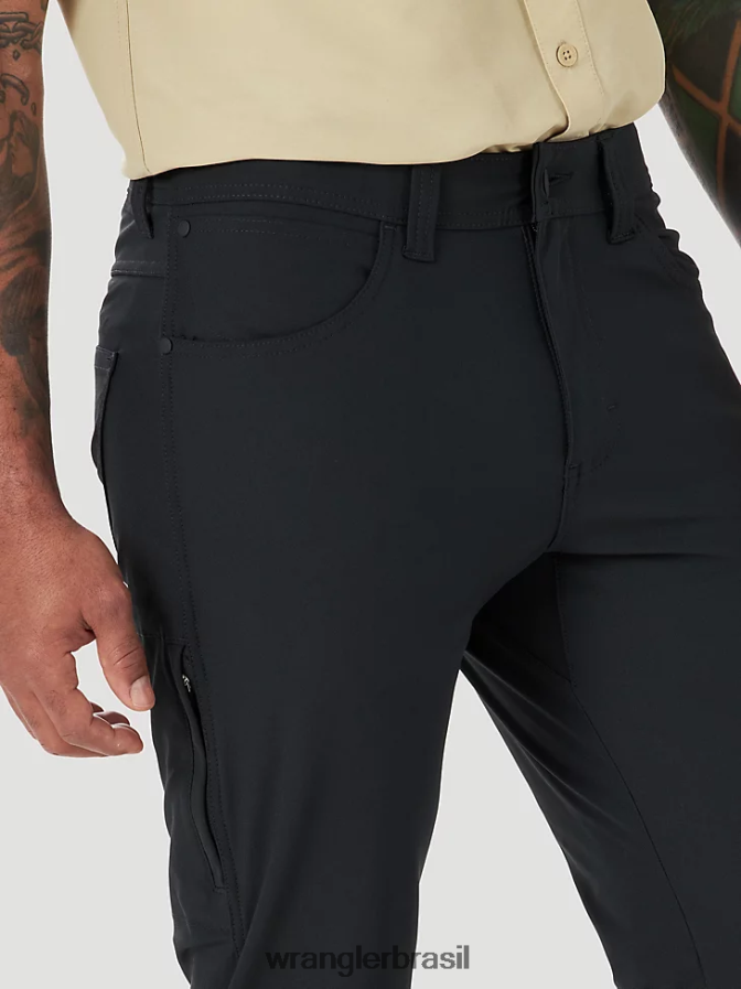 Wrangler calça atg fwds cinco bolsos preto azeviche (ns808jb) homens roupas 00LN6N254
