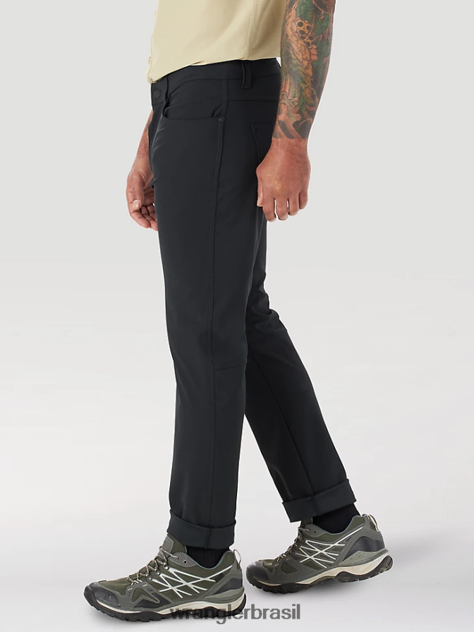 Wrangler calça atg fwds cinco bolsos preto azeviche (ns808jb) homens roupas 00LN6N254