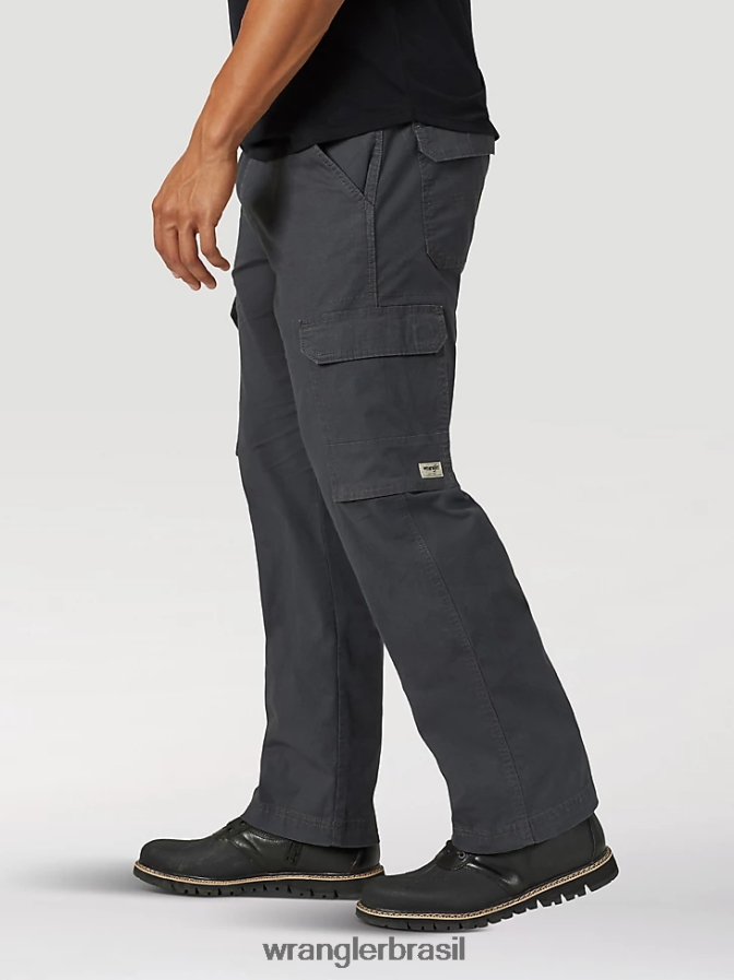 Wrangler calça cargo antracite (mgw90ah) homens roupas 00LN6N211