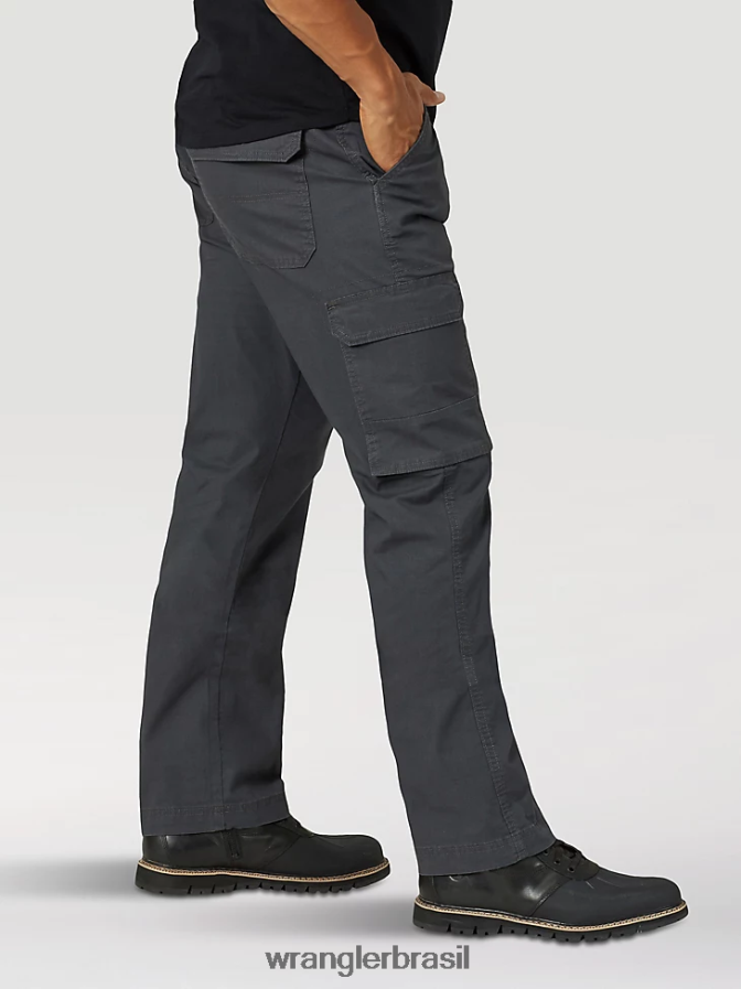 Wrangler calça cargo antracite (mgw90ah) homens roupas 00LN6N211