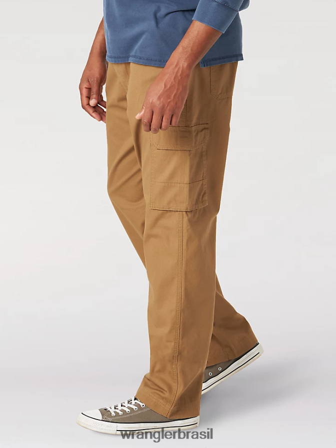 Wrangler calça cargo bronze (mgw90bz) homens roupas 00LN6N214
