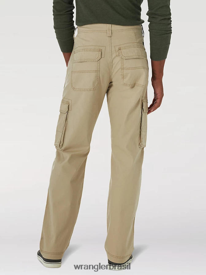 Wrangler calça cargo cáqui (10mgw90kh) homens roupas 00LN6N212