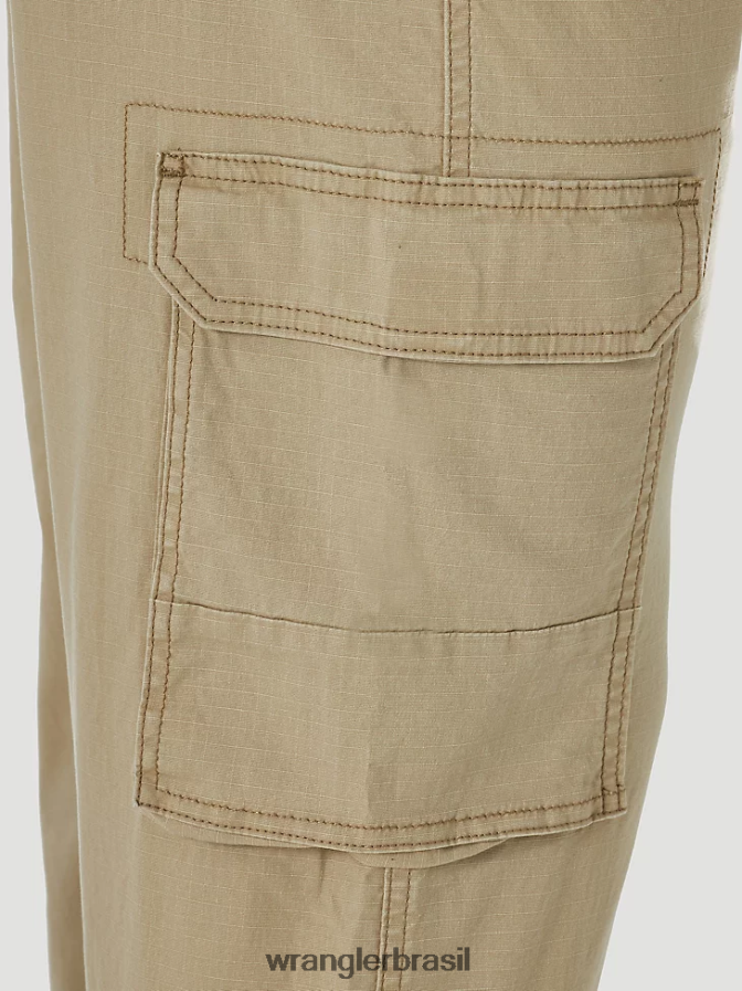 Wrangler calça cargo cáqui (10mgw90kh) homens roupas 00LN6N212