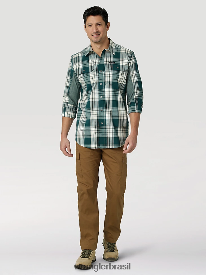 Wrangler calça cargo faixa atg canguru (112323463) homens roupas 00LN6N238