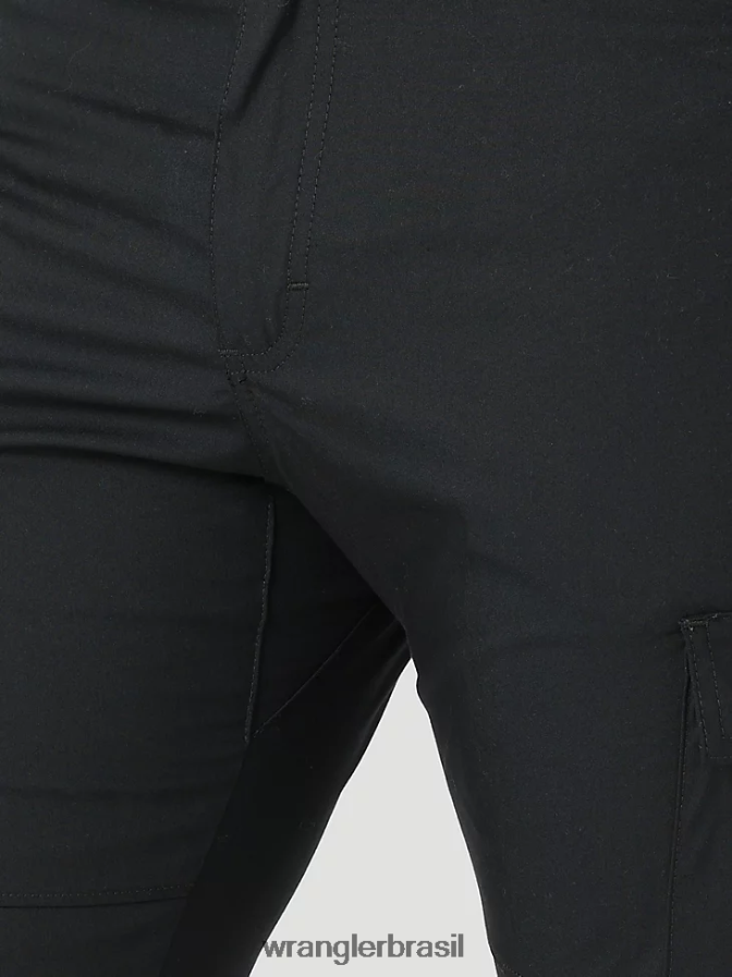 Wrangler calça cargo faixa atg preto azeviche (112323453) homens roupas 00LN6N239