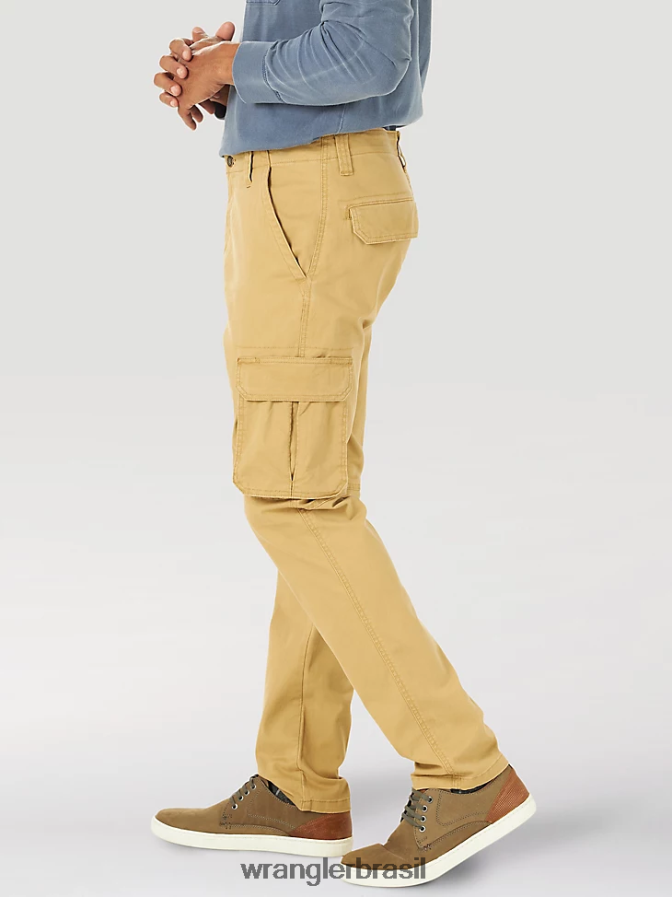 Wrangler calça cargo flex cônica colheita (70dywhv) homens roupas 00LN6N226