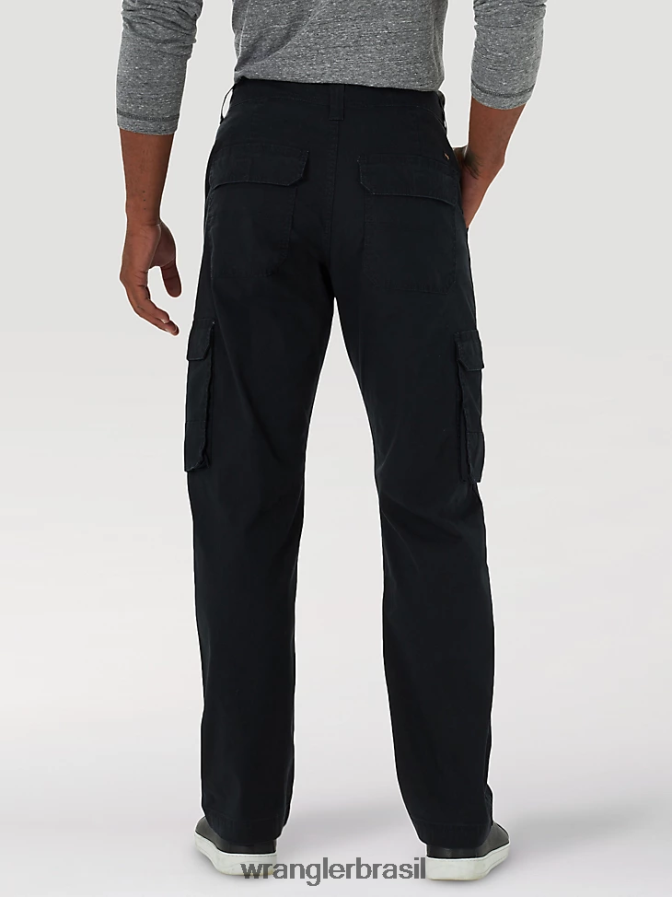 Wrangler calça cargo preto (10mgw90bl) homens roupas 00LN6N210