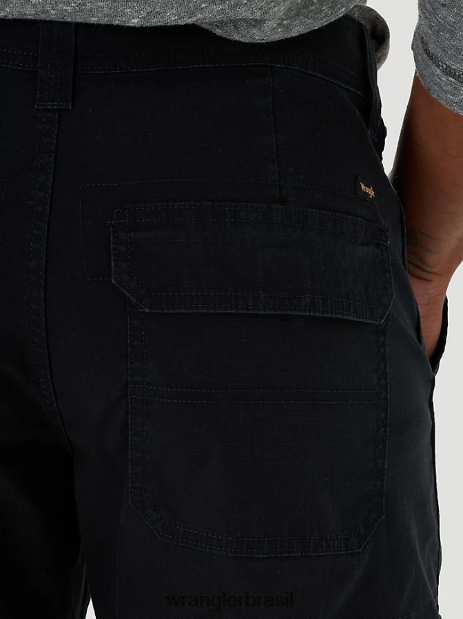 Wrangler calça cargo preto (10mgw90bl) homens roupas 00LN6N210