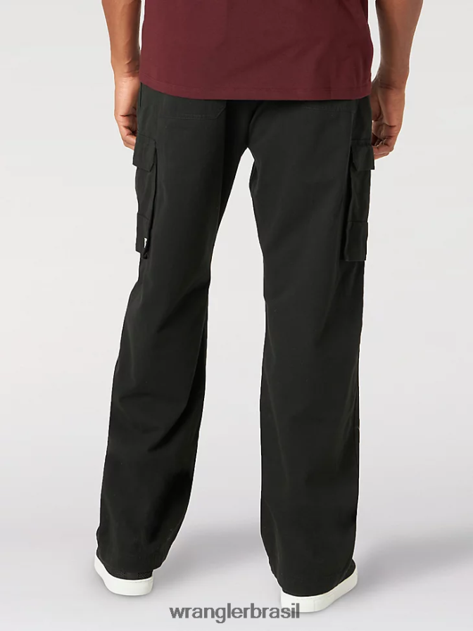Wrangler calça cargo preto (mgw90bk) homens roupas 00LN6N217
