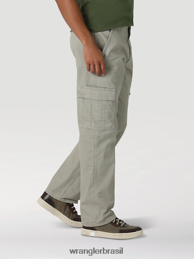 Wrangler calça cargo relaxada autêntica pó cáqui (10zm6lgkd) homens roupas 00LN6N241