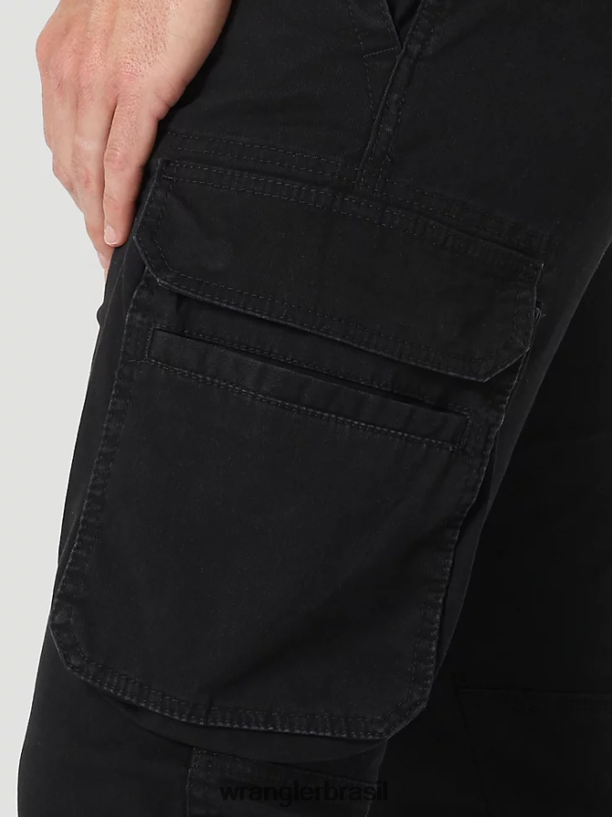 Wrangler calça cargo relaxada autêntica pó cáqui (10zm6lgkd) homens roupas 00LN6N241