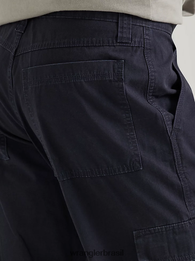 Wrangler calça cargo ripstop marinha (70l3wnv) homens roupas 00LN6N237