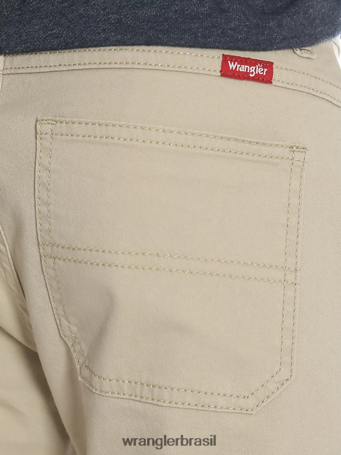 Wrangler calça cargo slim reta e elástica lustre (9rkbwbf) Rapazes roupas 00LN6N957