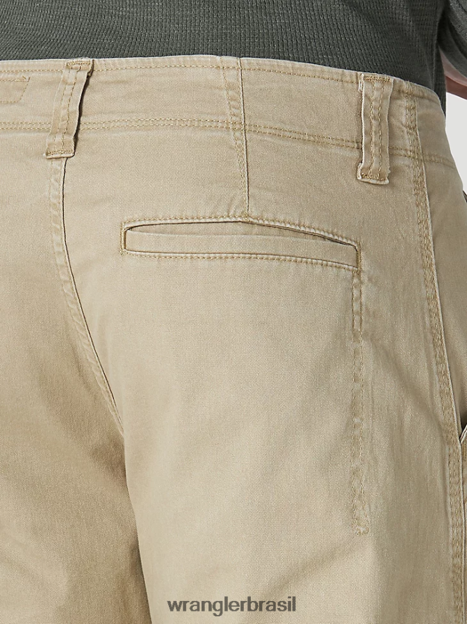 Wrangler calça cargo stretch relaxada autêntica olmo (10zm7abew) homens roupas 00LN6N232