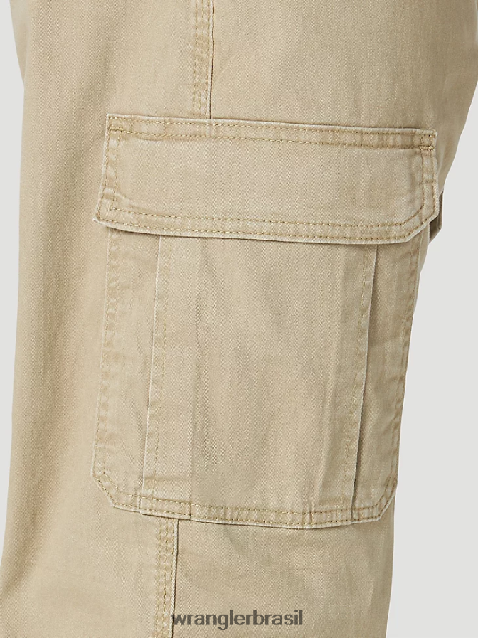Wrangler calça cargo stretch relaxada autêntica olmo (10zm7abew) homens roupas 00LN6N232